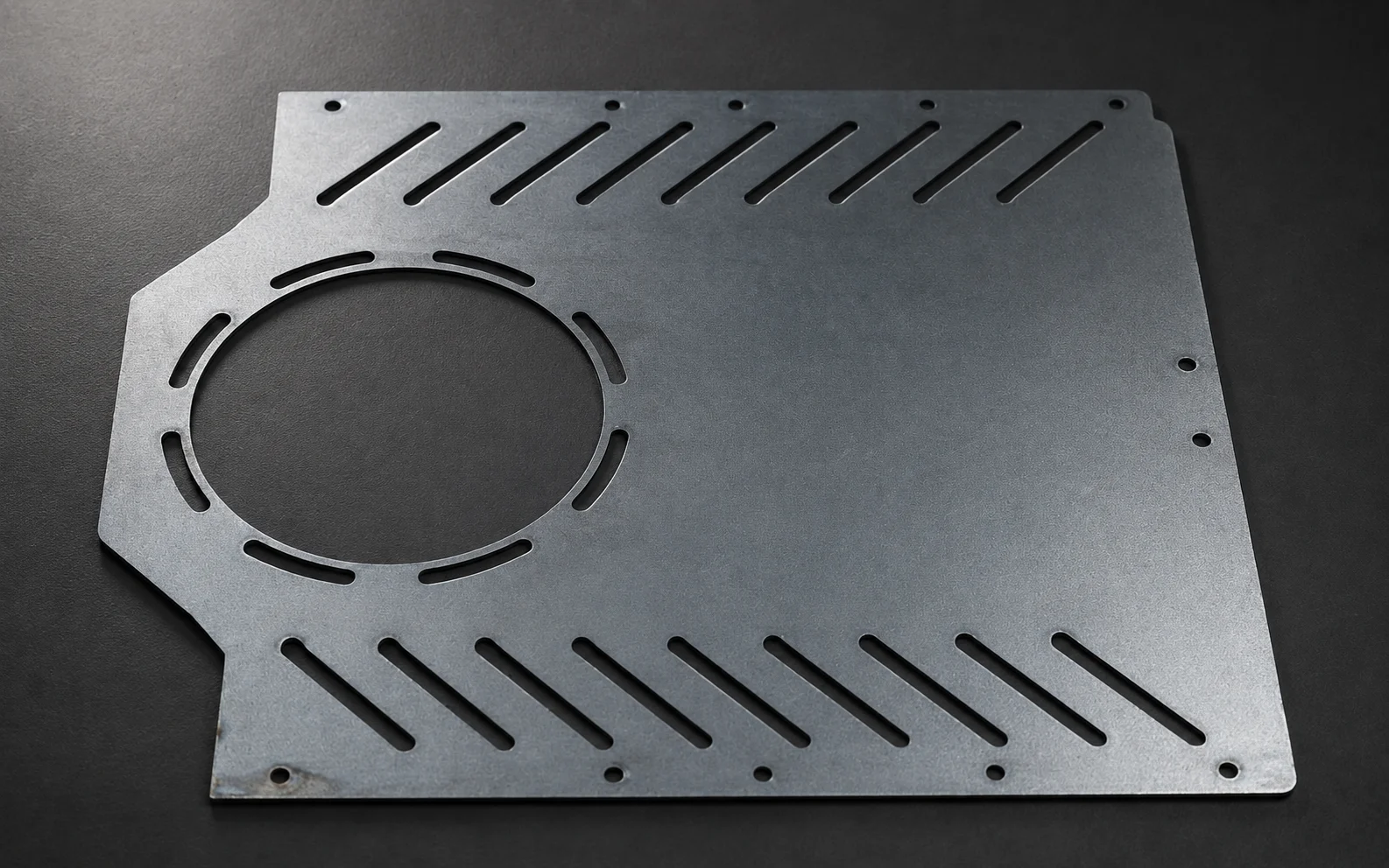 Laser-cut sensor enclosure cover