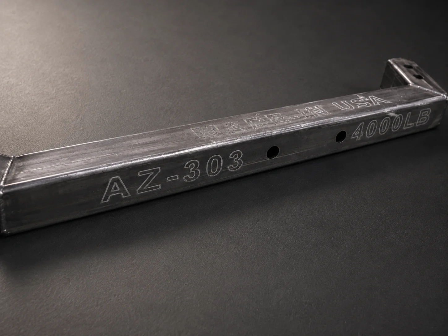 Tabbed square tube frame component